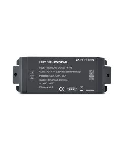 EUP150D-1W24V-0 Euchips 150W 24V DC Touch-dim DALI CV Led Driver